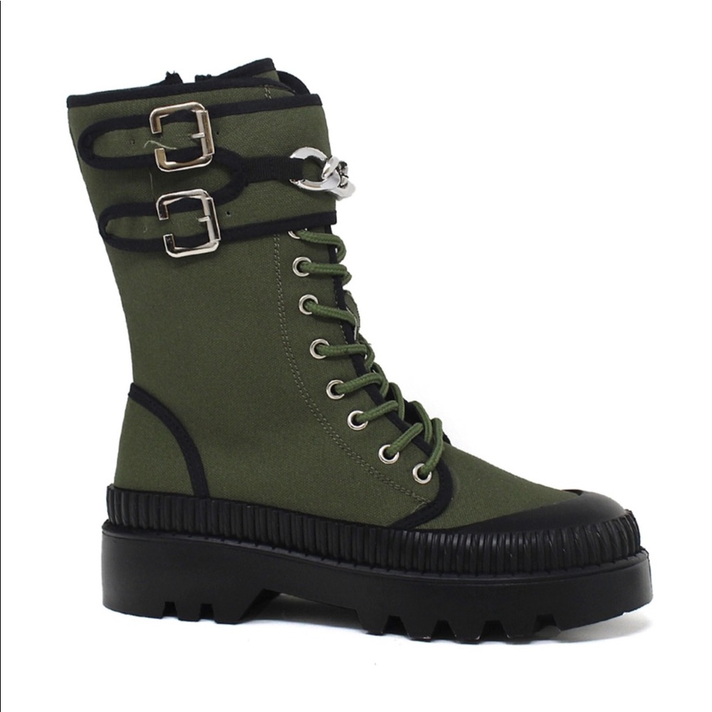 🖤 Military Canvas Boots 🖤